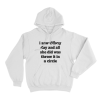 I Saw Tiffany Day Unisex Hoodie White