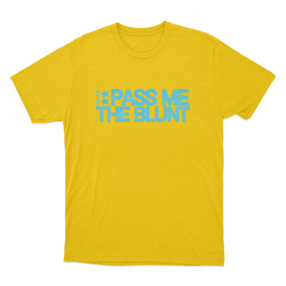 Pass Me The Blunt Unisex T Shirt Yellow Pass Me The Blunt Unisex T Shirt Yellow