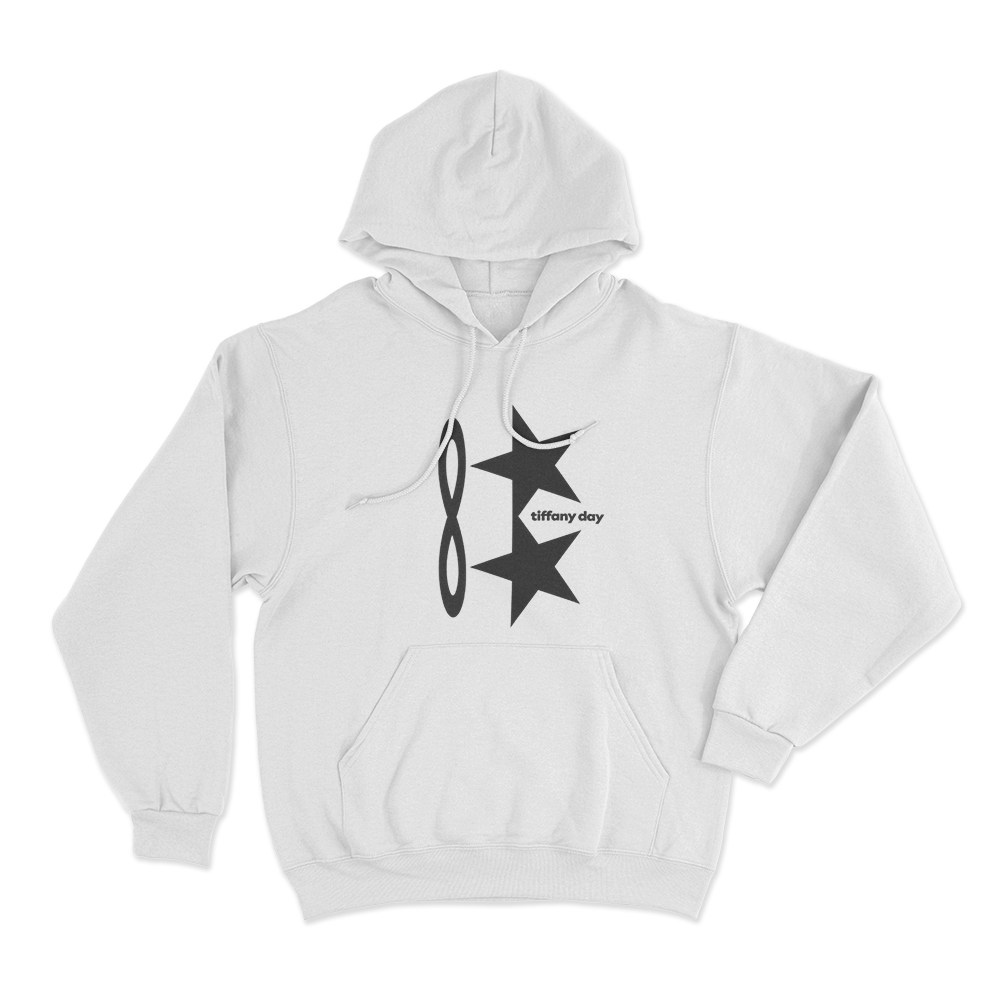 Tiffany Day Infinity Stars Unisex Hoodie White Tiffany Day Infinity Stars Unisex Hoodie White