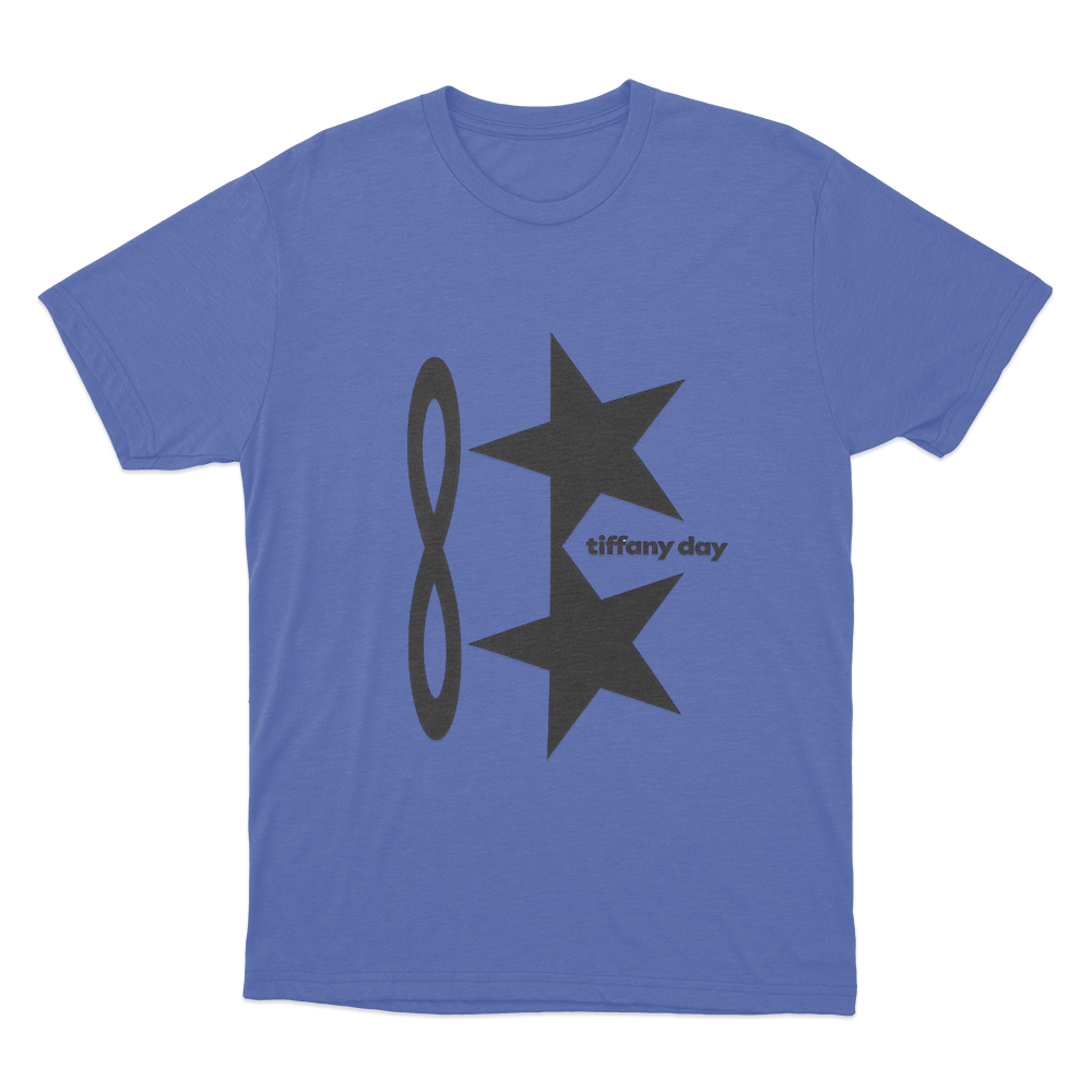 Tiffany Day Infinity Stars Unisex T Shirt Blue Tiffany Day Infinity Stars Unisex T Shirt Blue