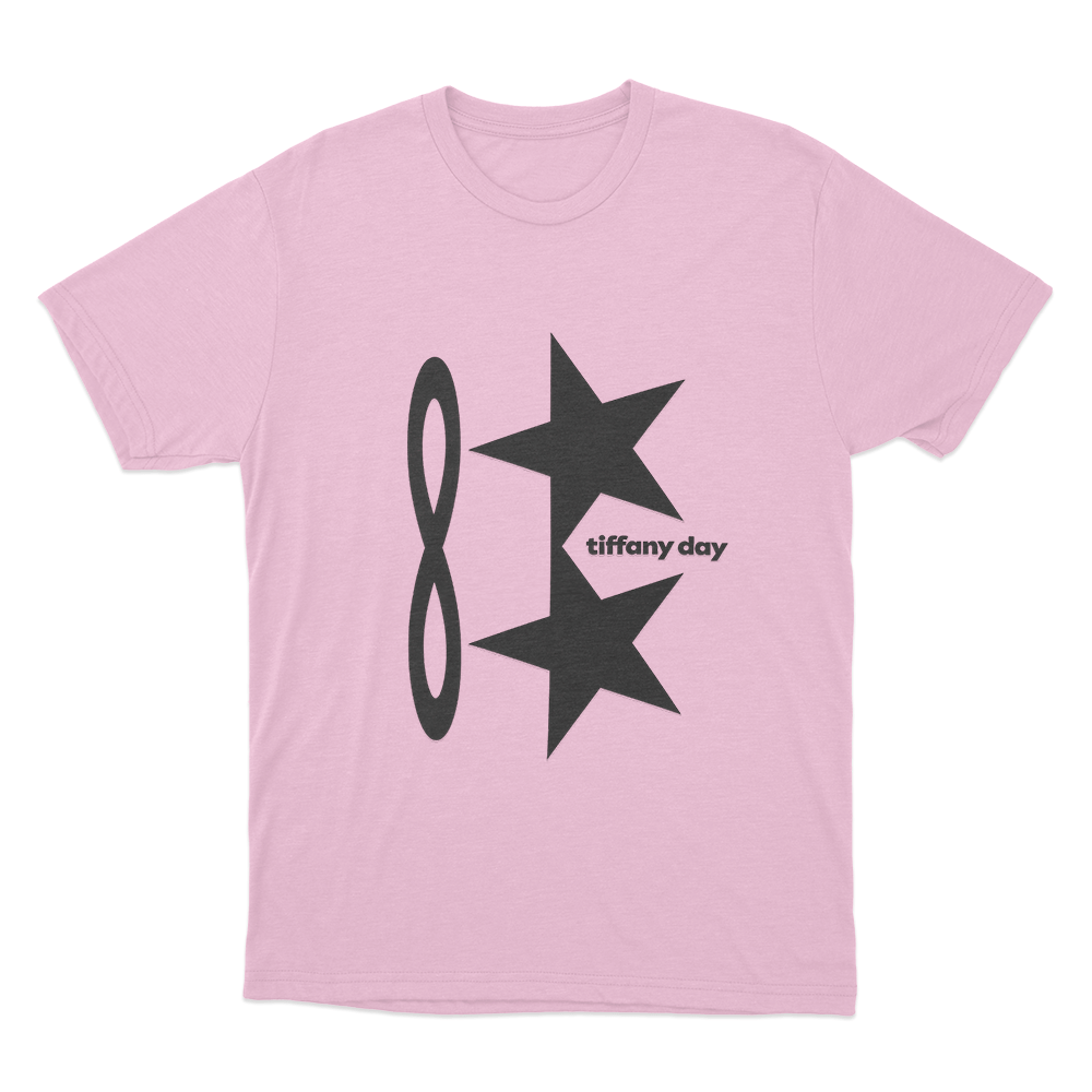 Tiffany Day Infinity Stars Unisex T Shirt Pink Tiffany Day Infinity Stars Unisex T Shirt Pink