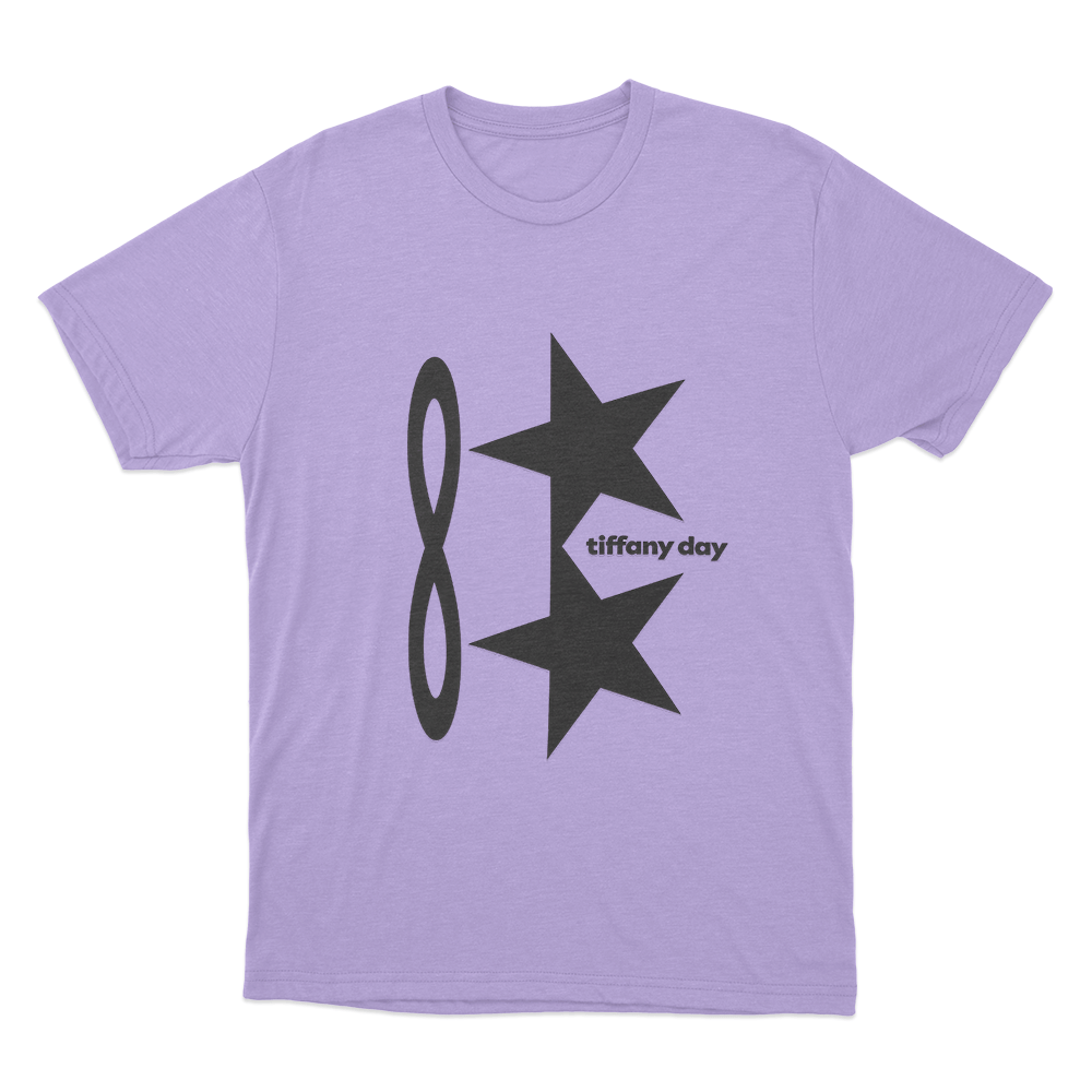 Tiffany Day Infinity Stars Unisex T Shirt Purple Tiffany Day Infinity Stars Unisex T Shirt Purple