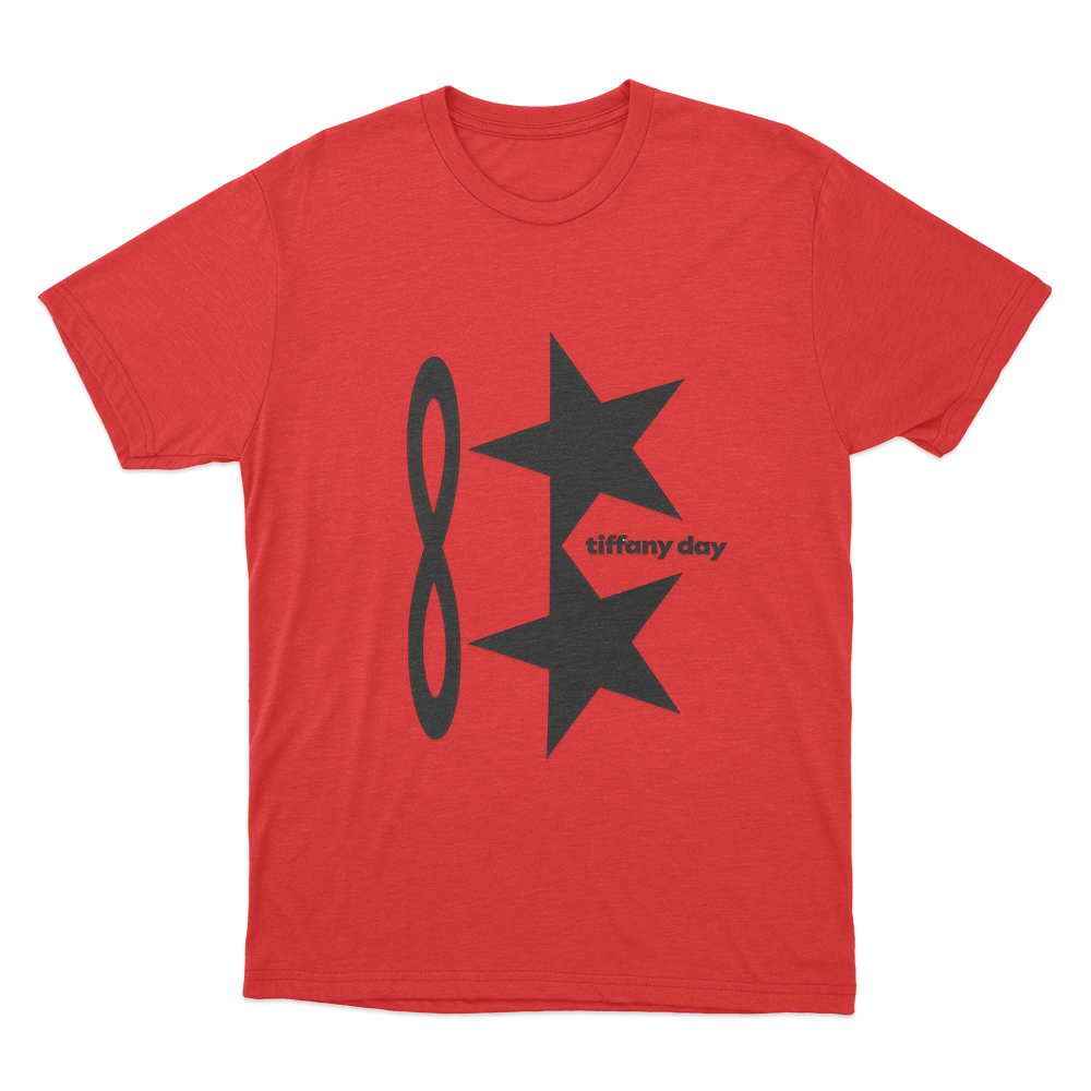 Tiffany Day Infinity Stars Unisex T Shirt Red Tiffany Day Infinity Stars Unisex T Shirt Red