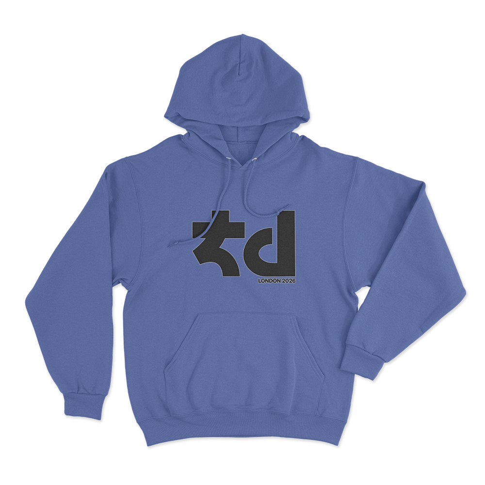 Tiffany Day London 2026 Logo Unisex Hoodie Blue Tiffany Day London 2026 Logo Unisex Hoodie Blue