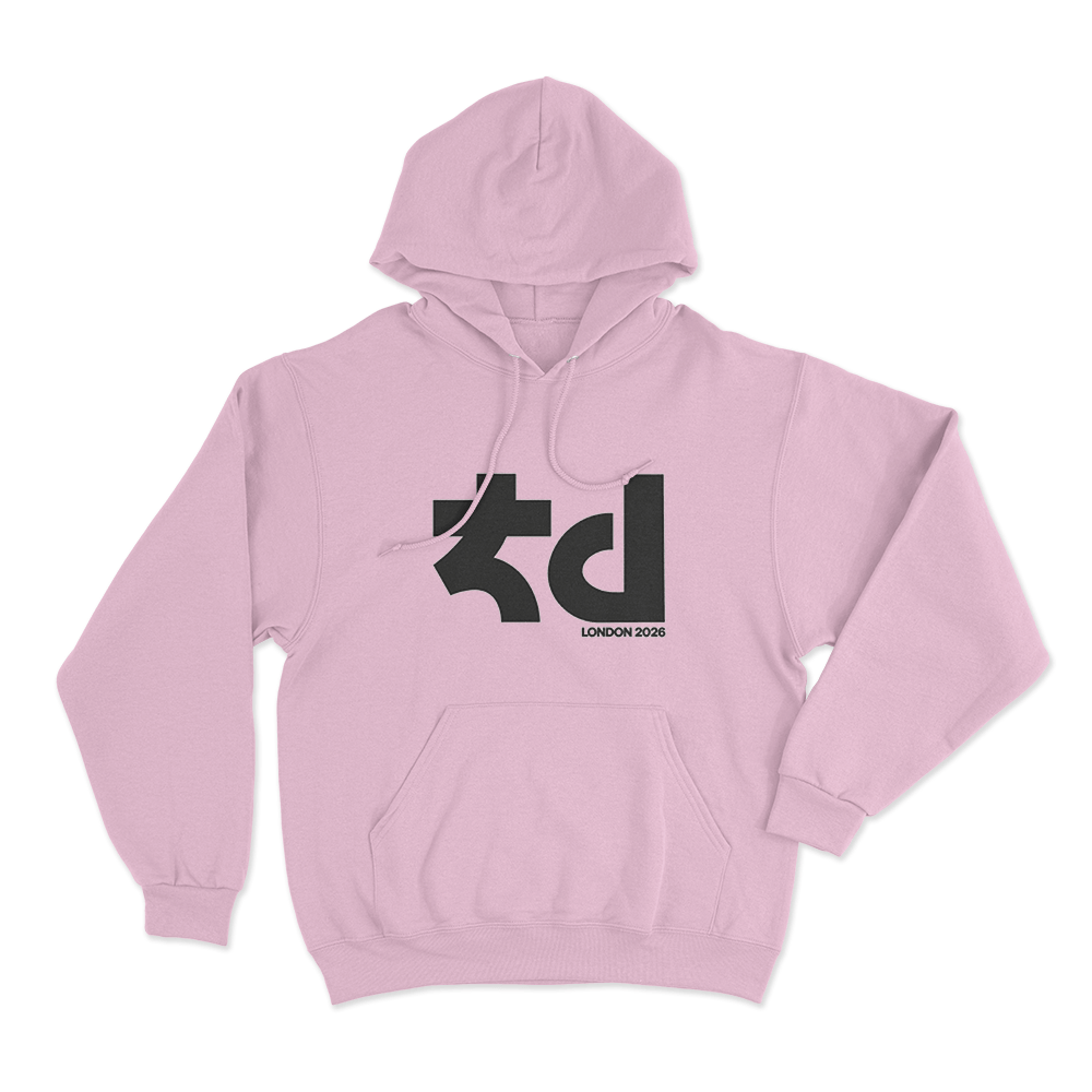 Tiffany Day London 2026 Logo Unisex Hoodie Pink Tiffany Day London 2026 Logo Unisex Hoodie Pink