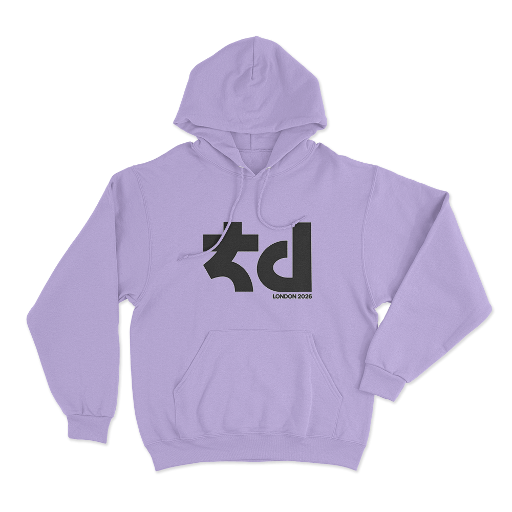 Tiffany Day London 2026 Logo Unisex Hoodie Purple Tiffany Day London 2026 Logo Unisex Hoodie Purple
