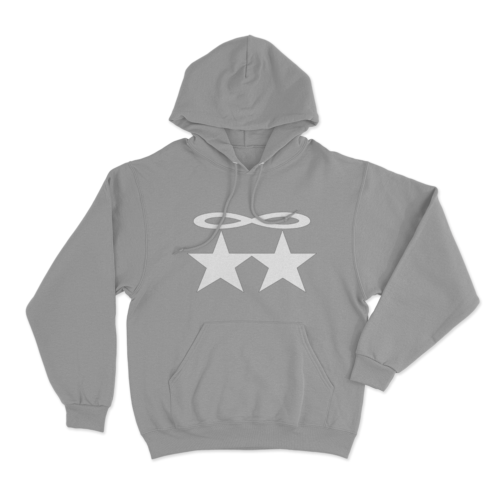 Tiffany Day Star Logo Unisex Hoodie Grey Tiffany Day Star Logo Unisex Hoodie Grey