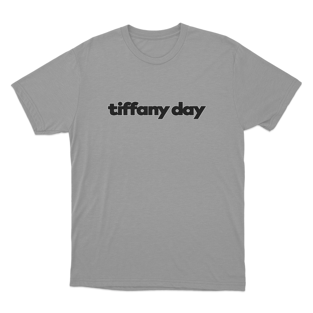 Tiffany Day Unisex T Shirt Grey Tiffany Day Unisex T Shirt Grey