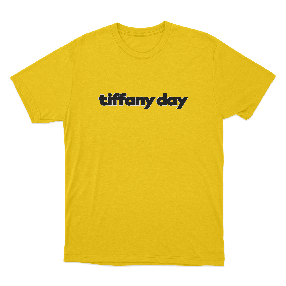 Tiffany Day Unisex T Shirt Yellow Tiffany Day Unisex T Shirt Yellow